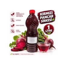Kırmızı Pancar Sirkesi 1 Lt.