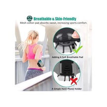 Koşu İçin 360 Derece Dönebilen Cep Telefonu Tutucu, Anahtarlıklı Kılıf, Koşu İçin Her Boyuttaki Telefona Uygundur.