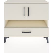 Arges Şifonyer 3 Raflı Tek Çekmeceli 2 Kapaklı 88x30x80 Aytaş... Aytaşı