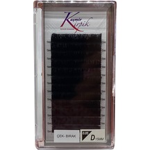 Kaşmir Kirpik Çek Bırak D Kıvrım 0.05 MM 15 Numara Tek Boy Kirpik
