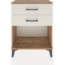Arges Komodin 2 Çekmeceli 60x30x80 Çam-aytaşı Atlas Çam