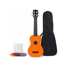 Soprano Ukulele, Turuncu Ve Siyah, 4 Telli, Başlangıç Seviyesi Müzik Aleti Genel