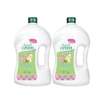 2'li Set Baby's Green Organik Aloeveralı Bebek Çamaşır Temizleyici Kokusuz 1500 Ml X 2 Adet 80 Yıkama