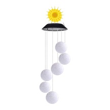 Greentech Güneş Enerjili Renk Geçişli Kristal Top Aydınlatma/gt-sl10 Çok Renkli