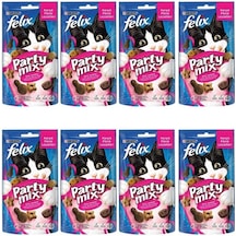 Felix Party Mix Karışık Piknik Lezzetler Kedi Ödülü 8 x 60 Gr