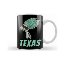 Culture Texas Love Vintage Retro Kupa Bardak Porselen No11303 Karışık
