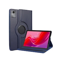 Tab M11 Tb330fu 360 Tablet Deri Kılıf - Lacivert Diğer