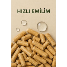 Temkom Karbonat Katkılı %100 Doğal Çam Peletinden Kedi Kumu 6mm 10kg 16l