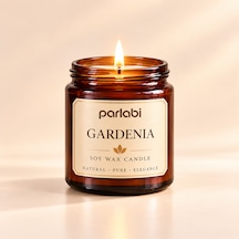 Gardenya Kokulu Mum %100 Soya Wax Amber
