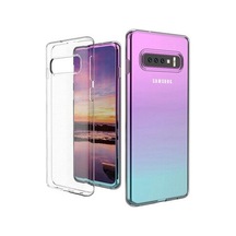Samsung Galaxy Uyumlu S10 Plus Kılıf Kamera Korumalı Şeffaf Onyx Tpu Süper Silikon Kapak Renksiz/şeffaf