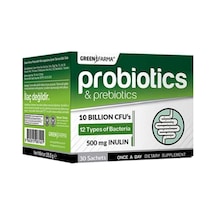 Green Farma Probiyotik & Prebiyotik 10 Milyar 30 Saşe