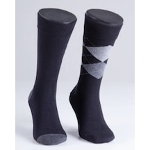 Blackspade Erkek Çorap 2li Paket 9909 - Siyah Siyah