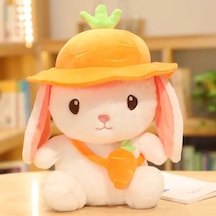 Bruce 25 Cm-45 Cm Güzel Kawaii Karikatür Anime Meyve Tavşan/tavşan Yumu-havuç 25cm