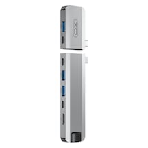 4k Hdmı Ve Ethernet Girişli 100w Pd Şarj Destekli Alüminyum Usb-c Hub Çoklayıcı
