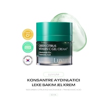 Niacinamide Tranexamic Acid Etkili Leke Ve Aydınlatıcı Green Citrus Vitamin C Gel Cream+
