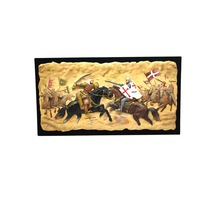 Hıttin Savaşı Kabartmalı Dekoratif Duvar Tablosu
