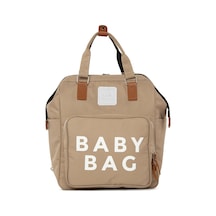 Bagmori Baby Bag Baskılı Cepli Anne Bebek Bakım Sırt  Çantası