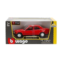 1021103 1:24 Mercedes Benz 1987 190 E Model Araba