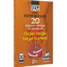2024 KPSS Muallim Eğitim Bilimleri Öğretim Yöntem ve Teknikleri 20 Deneme - Özgür Hamal - İSEM Yayıncılık