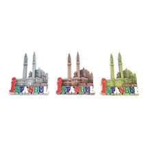 Metal İstanbul Temalı Yöresel Magnet Model 2
