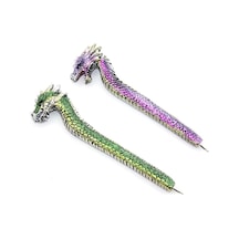 Dragonlu Polyester Tükenmez Kalem