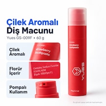 Yues Çilek Aromalı Florürlü Pompalı Diş Macunu 60 G Gs-009f Beyazlatma