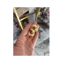 Linalya Jewelry Halka Küpe Altın - Model 224