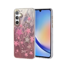 Samsung Galaxy Uyumlu , A34 5g Kılıf Blade Aynalı Desenli Kapak - Desen 7