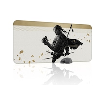 Ghost Of Tsushima Kaymaz Dikişli Kauçuk Oyuncu Mousepad V1 - 90x40 Xxl Gaming Mouse Pad Fare Altlığı