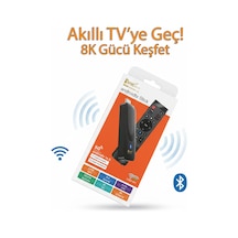 Wearfitpro Android 14 Tv Stick 8k Ultra Hd 5g Wifi Bluetooth 4 Çekirdek Akıllı Tv Dönüştürücü