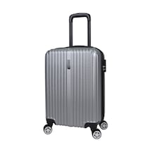 Elatae Kabin Boy Valiz Gri Abs 1020