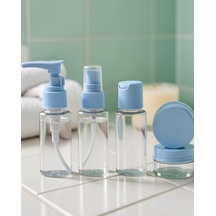 Taşınabilir Seyahat Kozmetik Seti, 5 Parça, 30 Ml, Sızdırmaz