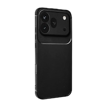 Huawei Honor 600 Pro Uyumlu Auto Focus Karbon Kapak - Siyah