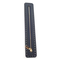 Angel Çanta Aksesuar Derili Fermuar Yeni Model Lacivert 30 Cm Light Gold