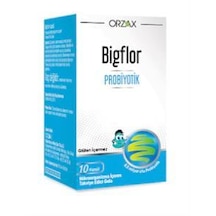Orzax Bigflor Probiyotik 10 Kapsül