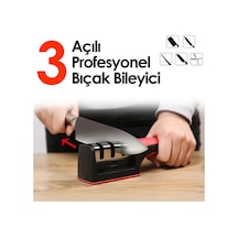 Profesyonel Bıçak Bileyici 3 Açılı Elmas El Bıçakları Bileme