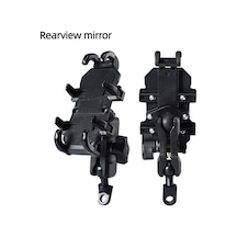 Joyjadehub Yeni Motosiklet Çatal Kök Telefon Tutucu Amortisör 1pc