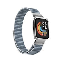Xiaomi Redmi Watch Mi Watch Lite Uyumlu Krd-61 Hasır Nvth Kordon-no11