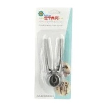 Metal Saplı Fındık Kırıcı Ahşap - Şeffaf