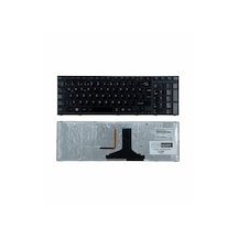 Toshiba İle Uyumlu Satellite P770-120, P770-12q, P775-100 Notebook Klavye Işıklı Siyah Tr