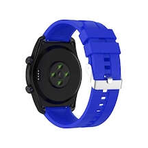 Forzacase Huawei Watch Buds 2 İle Uyumlu Tokalı Çizgi Desen Silikon Kordon Kayış - Fc369