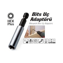 Bay-tec Manyetik Bits Uç Adaptörü Hex Plus