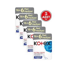 Kotex Ultra Dev Eko Gece 22'li 5 Adet