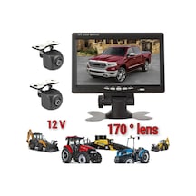 7" Ekran ve 2 Adet geniş açılı Kamera Seti