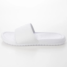 Nike Benassi Just Do It Beyaz Kadın Terlik Beyaz