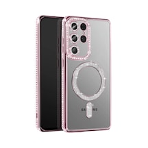 Samsung Galaxy S26 Ultra Joke Simli Magneticsafe Kılıf - Pembe 1 84888848