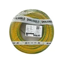 Ünal H07v-k 25-sy ,sarıyeşil 25mm² 1-damar/çok Telli 1mt Nyaf Kablo