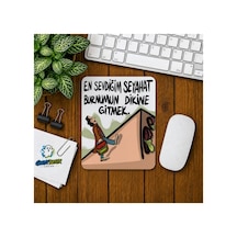 Burnunun Diki Baskılı Oyuncu Mousepad 042