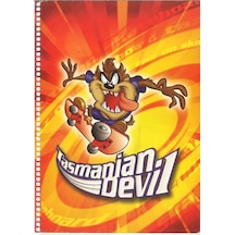 Tazmanya Canavarı 120 Yp. Çizgili Defter