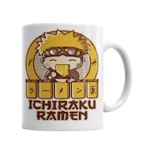 Anime Naruto Ichiraku Ramen Kupa Bardak Porselen Karışık
